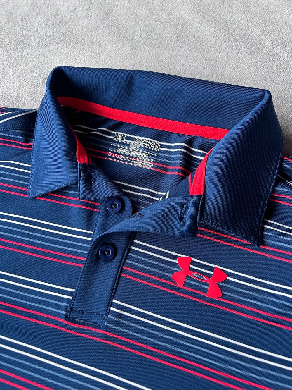 Under Armour ~ Polo Golf Shirt ~ Youth Size XL